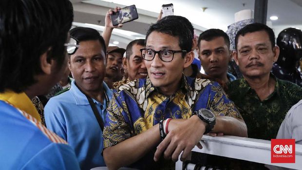Ma'ruf Gerilya di Banten, Sandiaga Blusukan di Riau