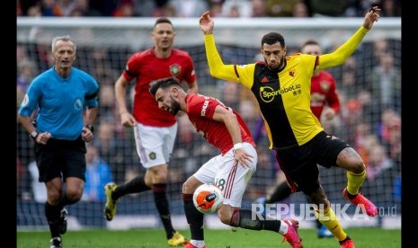 Kalahkan Watford 3-0, MU Naik ke Posisi Lima Liga Inggris
