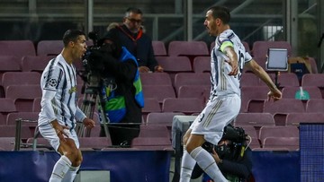 Hasil Liga Champions, Juventus Hajar Barcelona 3-0, Ronaldo 2 Gol