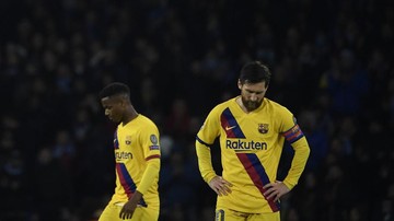 Barcelona Ditahan Napoli, Rekor Buruk Messi Berlanjut