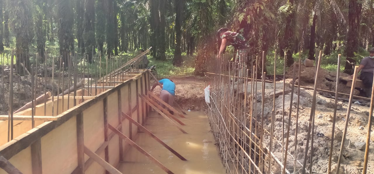 Hari Kedua Pembukaan, Pembangunan Box Culvert Penghubung Antar Dua Dusun Terus Digesa