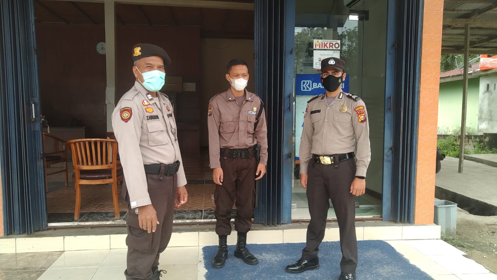 Patroli Roda Dua, Polsek Bunut Cegah Aksi C3 dan Sosialisasikan Prokes