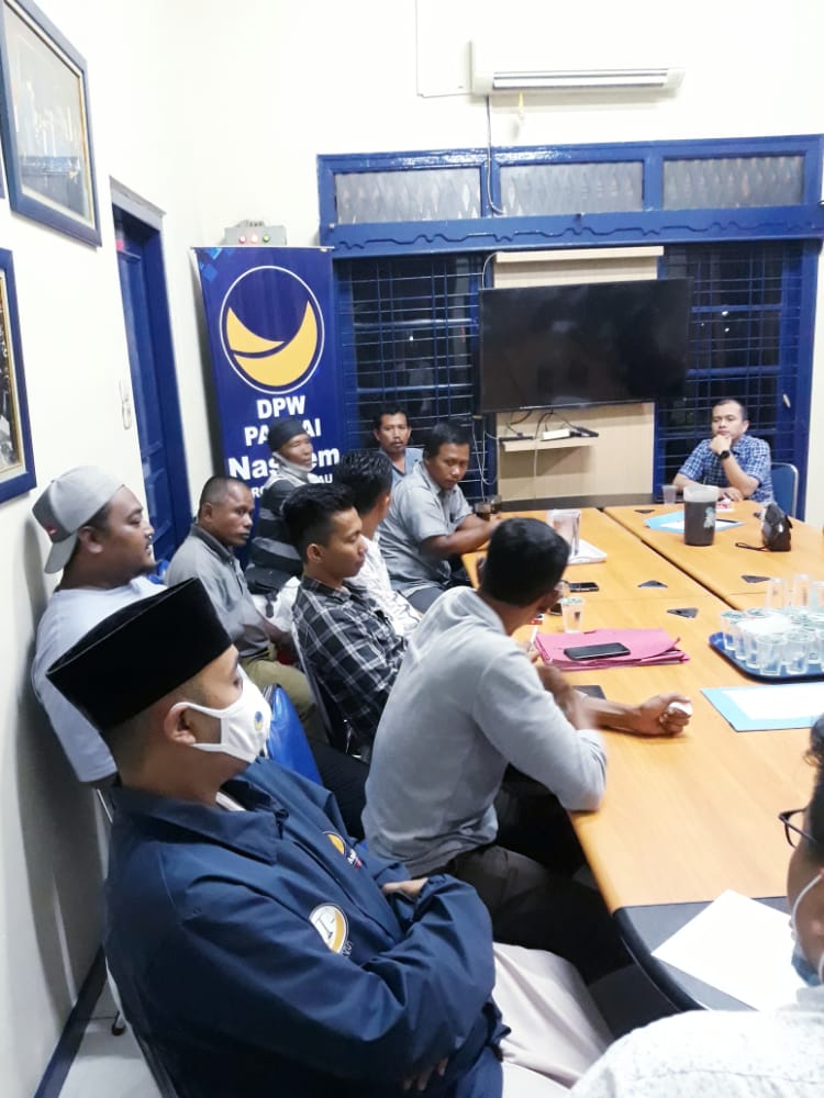 DPW Partai NasDem Riau terima Aspirasi masyarakat Tapung Hilir, dan Siapkan Tim Advokasi