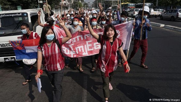 Redam Aksi Protes, Akses Internet di Myanmar Kembali Dipadamkan