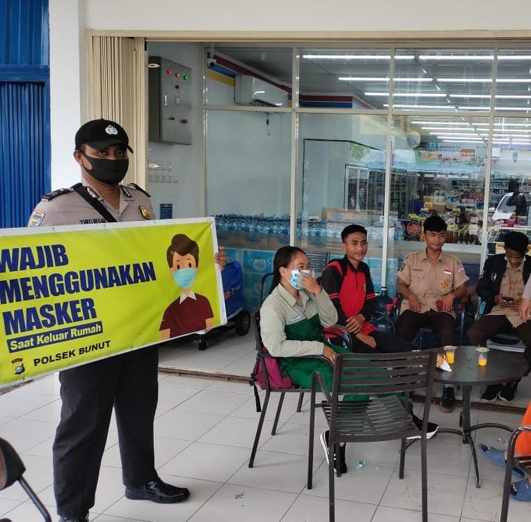 Polsek Bunut Laksanakan Operasi Yustisi Rutin di Kelurahan Pangakalan Bunut