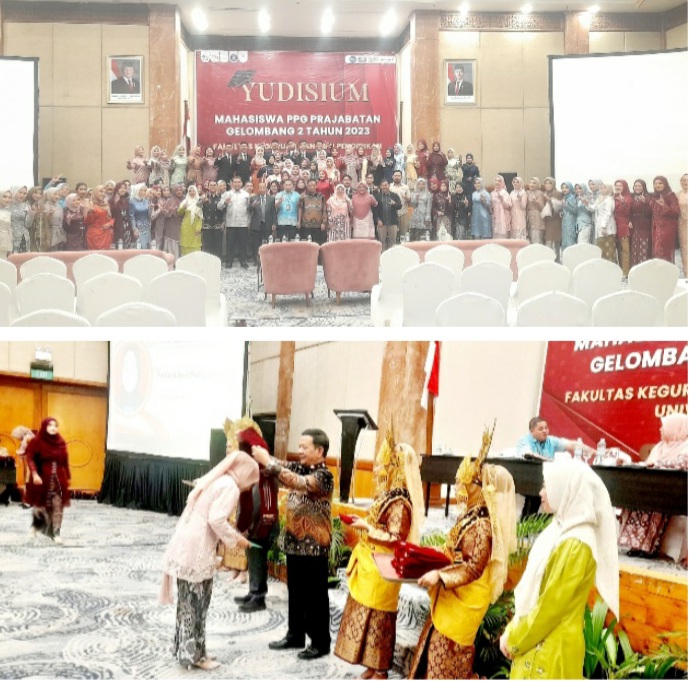 87 Lulusan PPG Prajabatan FKIP UNRI Gelombang 2 Dikukuhkan.