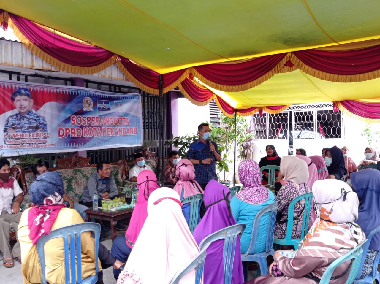 Wujudkan Masyarakat Pekanbaru Melek Hukum, TAF Sosper Tentang Tenaga Kerja Lokal.