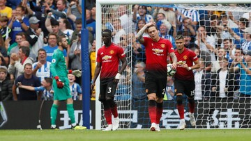Man United Dipermalukan Brighton 2-3
