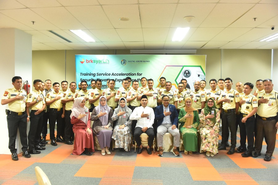 120 Satpam BRK Syariah Ikuti Pelatihan Service Acceleration, Perkuat Garda Terdepan Pelayanan Bank