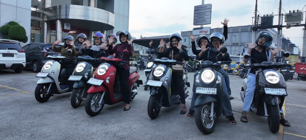 Scoopy Velocreativity “BBQ Ride” Ajak Komunitas City Rolling dan Seru-Seruan Bareng di Pekanbaru