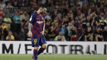 Cedera di Barcelona vs Villarreal, Messi Terancam Absen Lagi