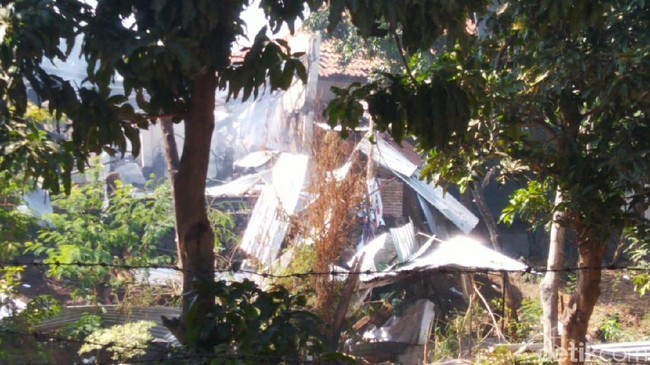 Penampakan Kerusakan di Mako Brimob Semarang Pasca Ledakan