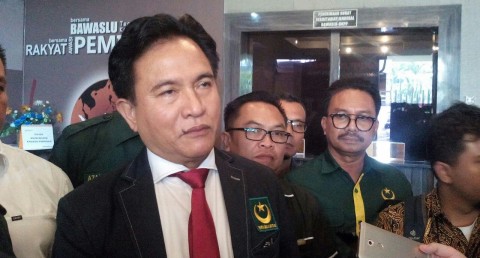Yusril: PBB Fokus Pileg, Tak Dukung Jokowi atau Prabowo