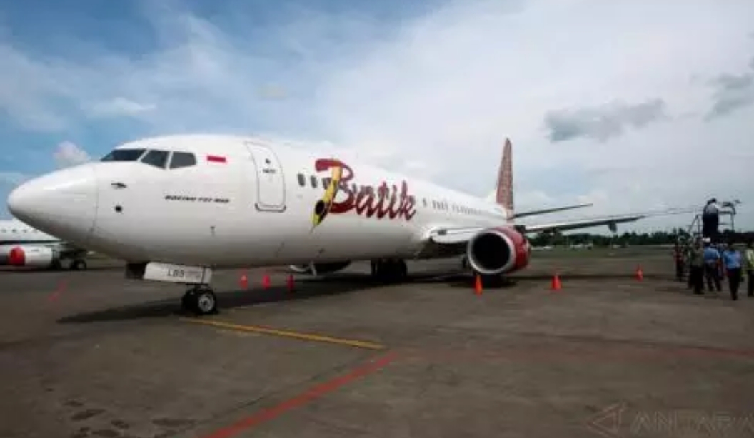 Pesawat Batik Air Tergelincir di Bandara Manokwari saat Hendak Lepas Landas