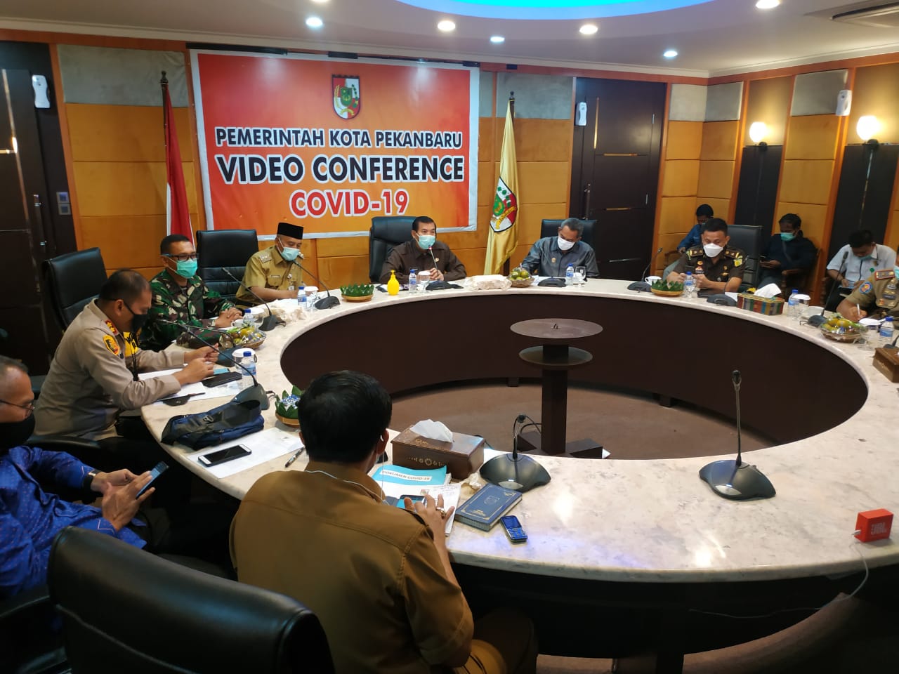 Pemko Pekanbaru Pastikan Pintu Masuk Kota Tetap Buka Saat PSBB