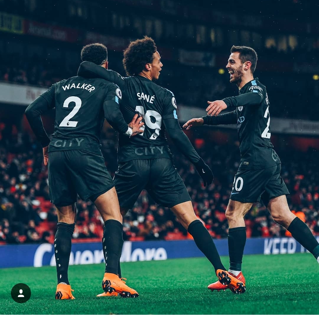 Manchester City Pesta Gol di Kandang Arsenal