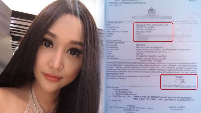 Gara-gara Lapor ke Polisi, Jati Diri Lucinta Luna yang Sebenarnya Terbongkar, Manajer Bilang Hoax! 