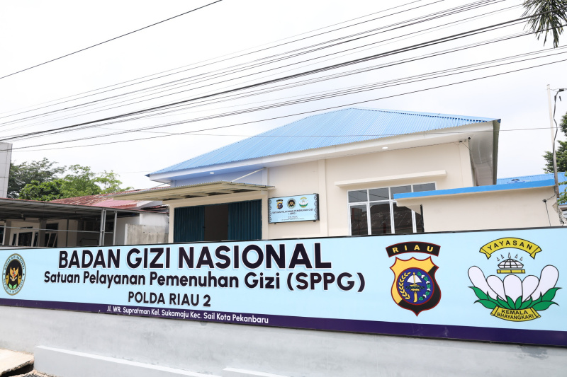 Pendirian SPPG Polda Riau di WR Supratman Disambut Positif Masyarakat Sekitar