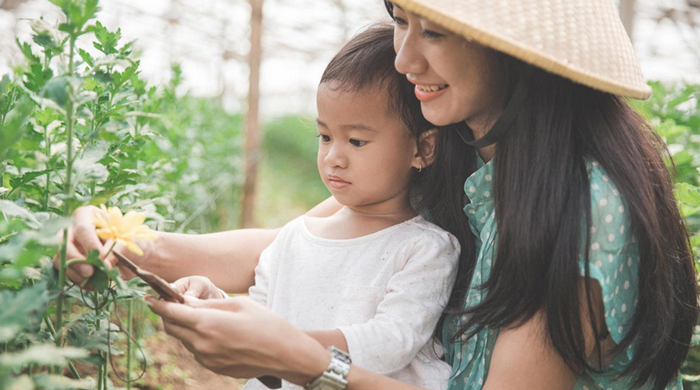 Tahukah Anda, Berkebun Dapat Memberikan Kesehatan bagi Anak