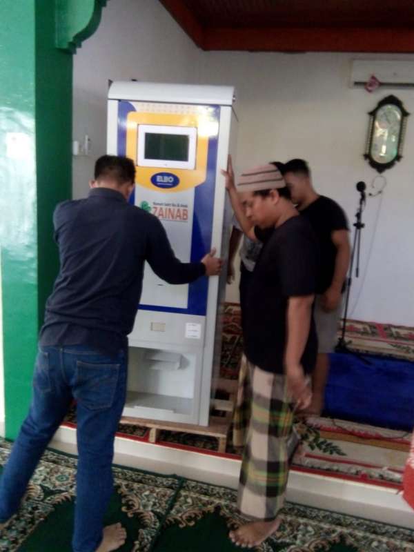 Kelurahan Industri Tenayan Siapkan ATM Beras Masyarakat tak Mampu