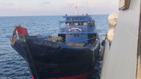 Koarmada I TNI AL Tangkap Kapal Nelayan Tak Bersurat di Bintan, Kepri
