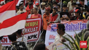 Massa Aksi Demo Mengaku Dibayar dan Tak Paham Masalah KPK