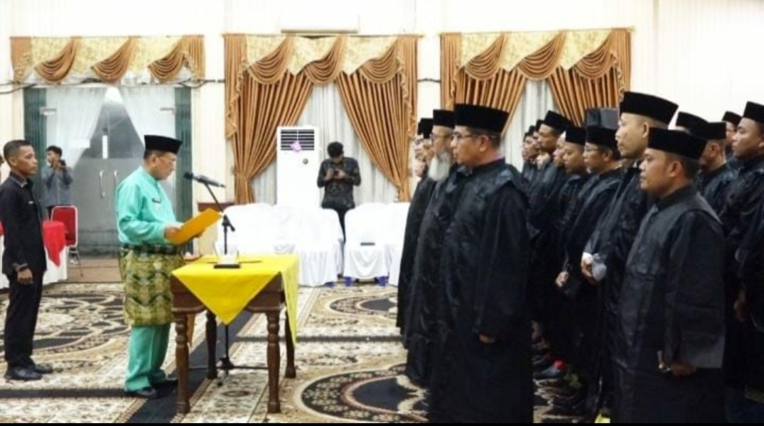 Dewan Dan Majelis Hakim MTQ Dikukuhkan, Bupati Bistamam : Harus Netral dan Jangan Berpihak