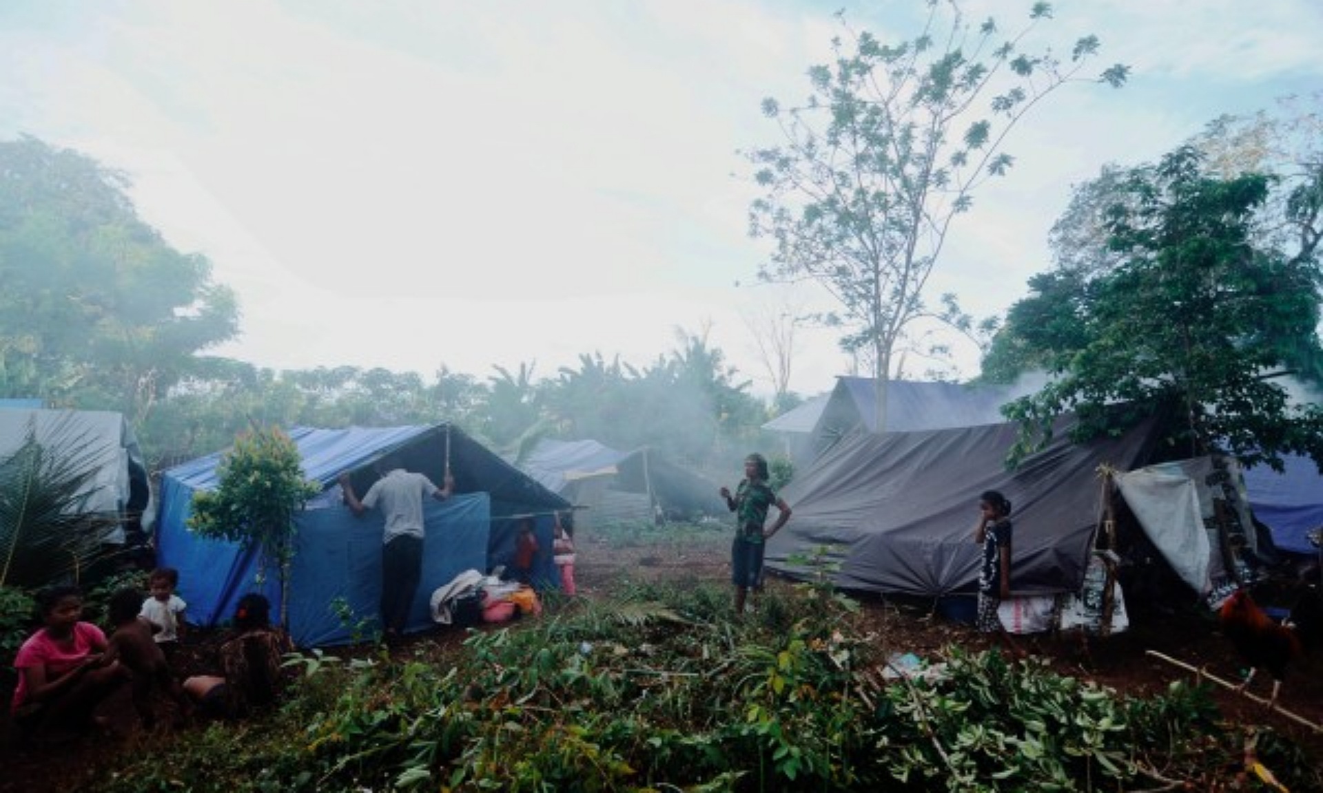 Data BNPB: Pengungsi Gempa Ambon 111.490 Jiwa