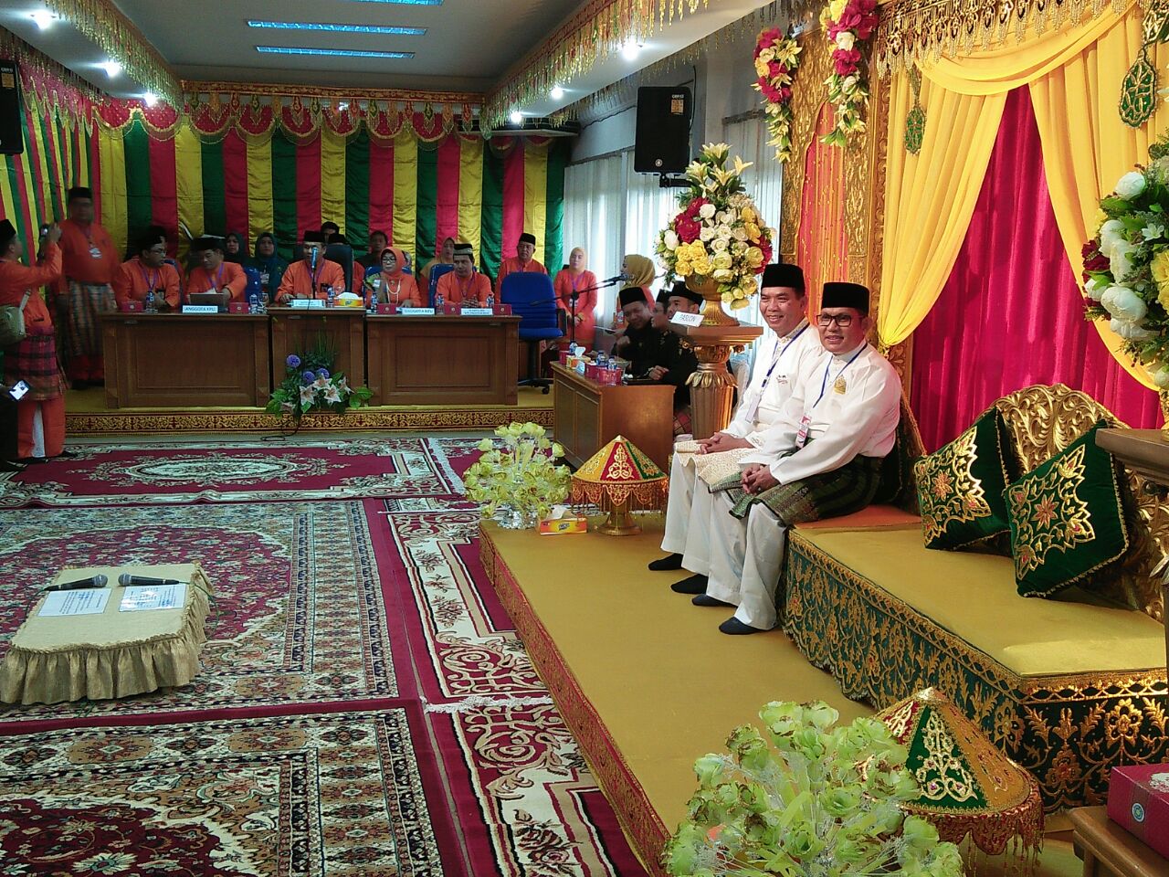 Dari Pendaftaraan Firdaus- Rusli Effendi ke KPU Riau, Firdaus Berharap Dapat Nomor 