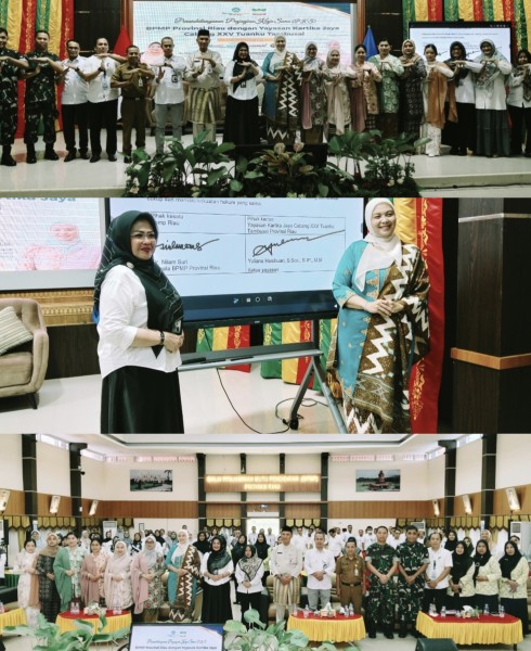 Penguatan Mutu Pendidikan, Yayasan Kartika Jaya Cabang XXV Tuanku Tambusai MoU dengan BPMP Riau