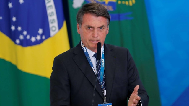 Presiden Brasil Jair Bolsonaro Positif Corona