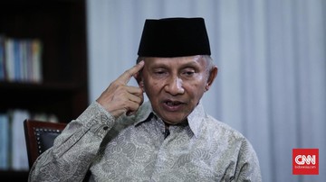 Amien Rais: PAN Bunuh Diri Jika Dukung Jokowi di Pilpres 2019