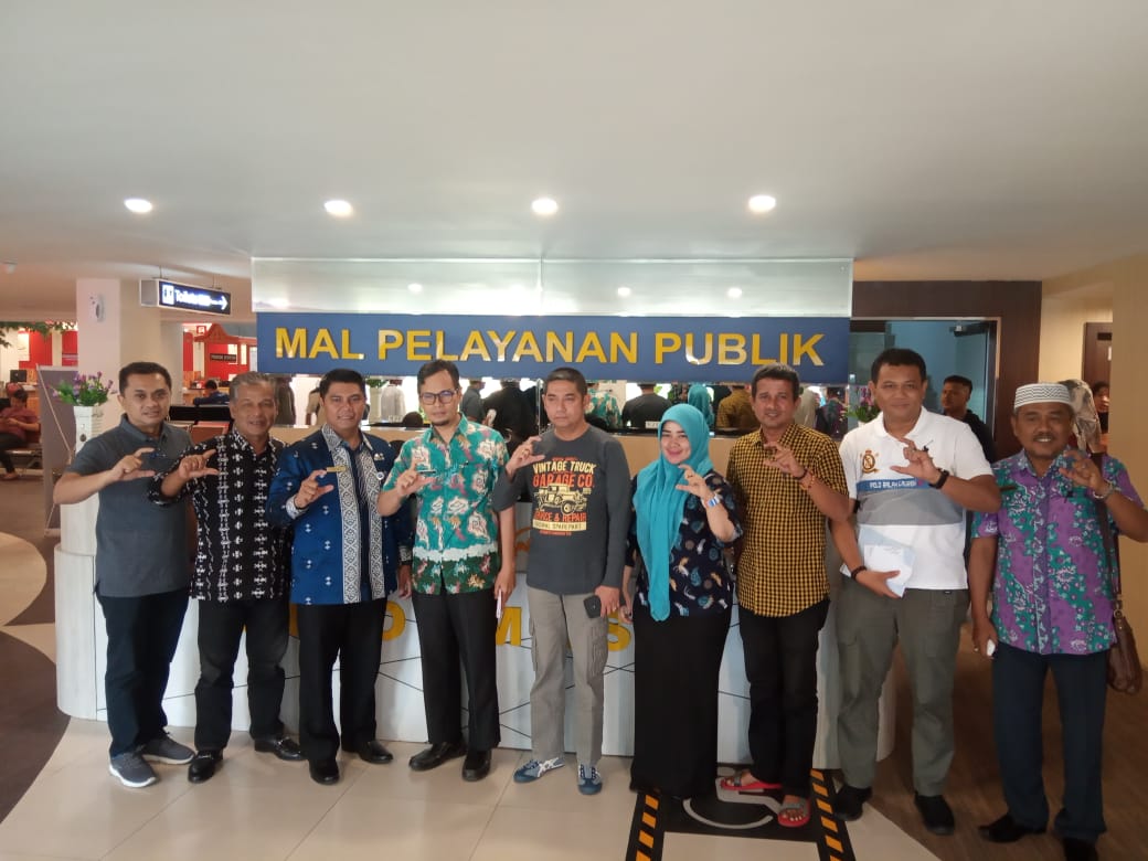 Ingin Bangun MPP, DPMPTSP Naker Tanah Datar Belajar Ke Pekanbaru