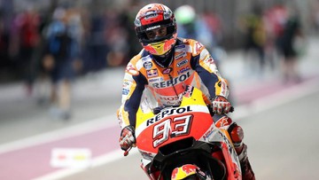 Marquez Tolak Pakai Nomor 'Kutukan' 1 di MotoGP