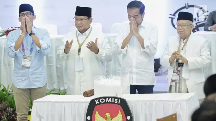 Real Count KPU Pagi Ini 62,99 Persen, Berapa Suara Jokowi Vs Prabowo?