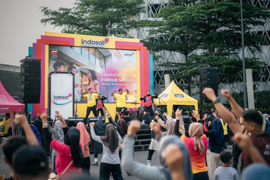 Indosat Hadirkan ‘AIvolusi5G’ yang Kini Mencakup Lebih dari 340 site Kota Medan