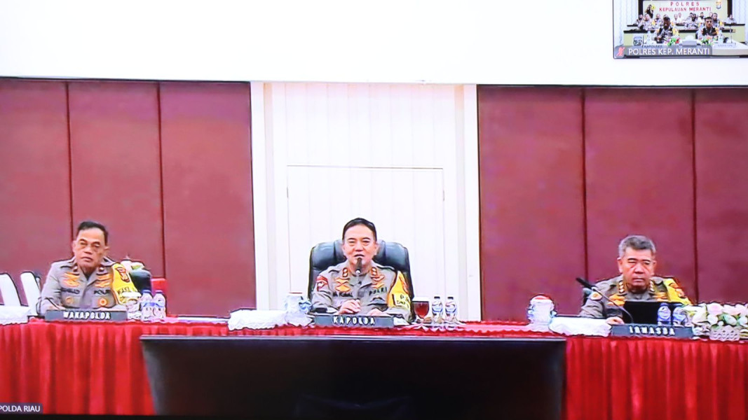 Kapolres Meranti Ikuti Kegiatan Anev Pilkada 2024, Pesannya Polri Netral