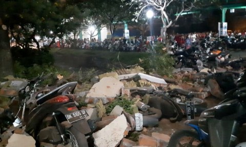 Efek Gempa Lombok, Kerugian di Bali Capai Rp 21,3 Miliar