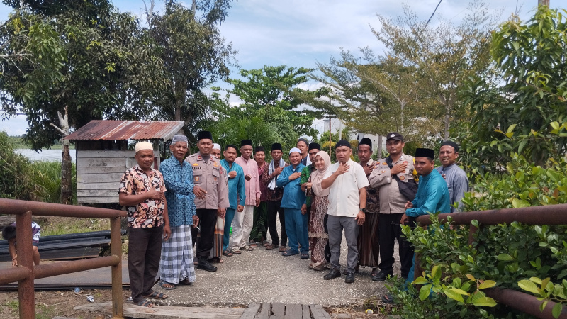 Doa Bersama Tandai Dimulainya Pembangunan Jembatan Merah Putih Presisi Tahap II di Teluk Meranti