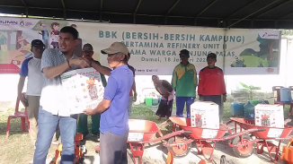 Program Kesehatan Pertamina Dumai Gelar Kegiatan BBK Bersama Warga Tanjung Palas