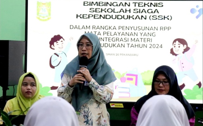 Hanya 74 Sekolah di Indonesia, SMAN 16 Pekanbaru Ditetapkan Sebagai Sekolah Siaga Kependudukan