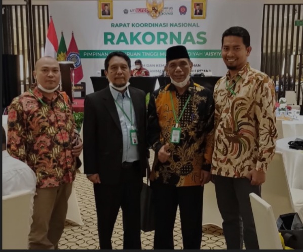 Hadiri Rakor Pimpinan PTMA, Rektor Umri Tekankan Internasionalisasi dan Internalisasi Muhammadiyah