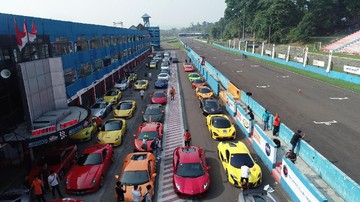 'Rusuh' Soal Pajak, 80 Mobil Mewah Justru Kumpul di Sentul