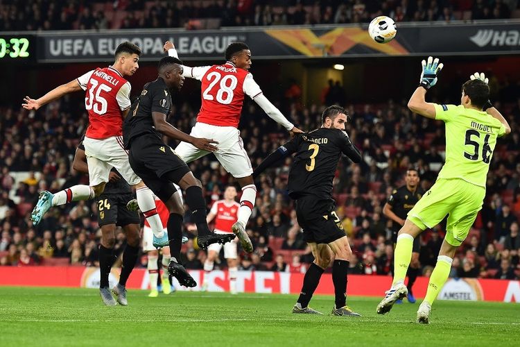 Arsenal Vs Vitoria, Gol Nicolas Pepe Menangkan The Gunners
