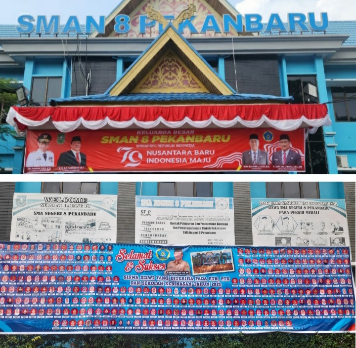 SMAN 8 Pekanbaru Rilis 308 Siawanya Diterima di Perguruan Tinggi, 4 Orang di Universitas Luar Negeri