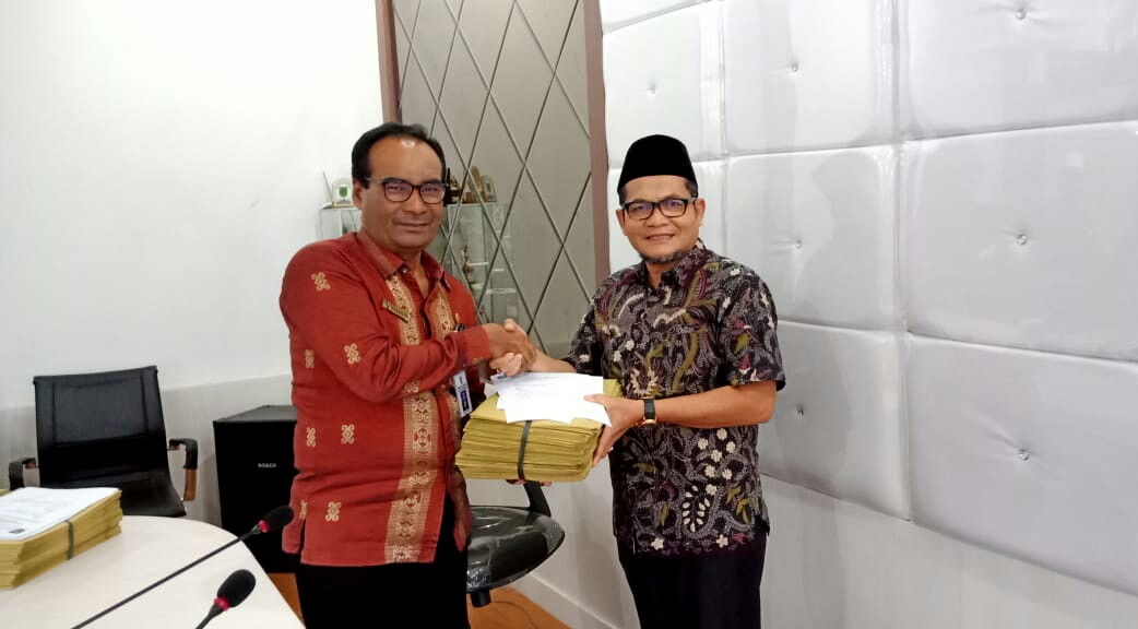 Serahkan Hasil UN SMP/MTs se-Riau, Joyosman: Daerah Umumkan Hasil Kelulusan Siswa 28 Mei