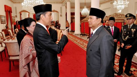 Survei: PDIP Dipilih karena Jokowi, Gerindra karena Prabowo