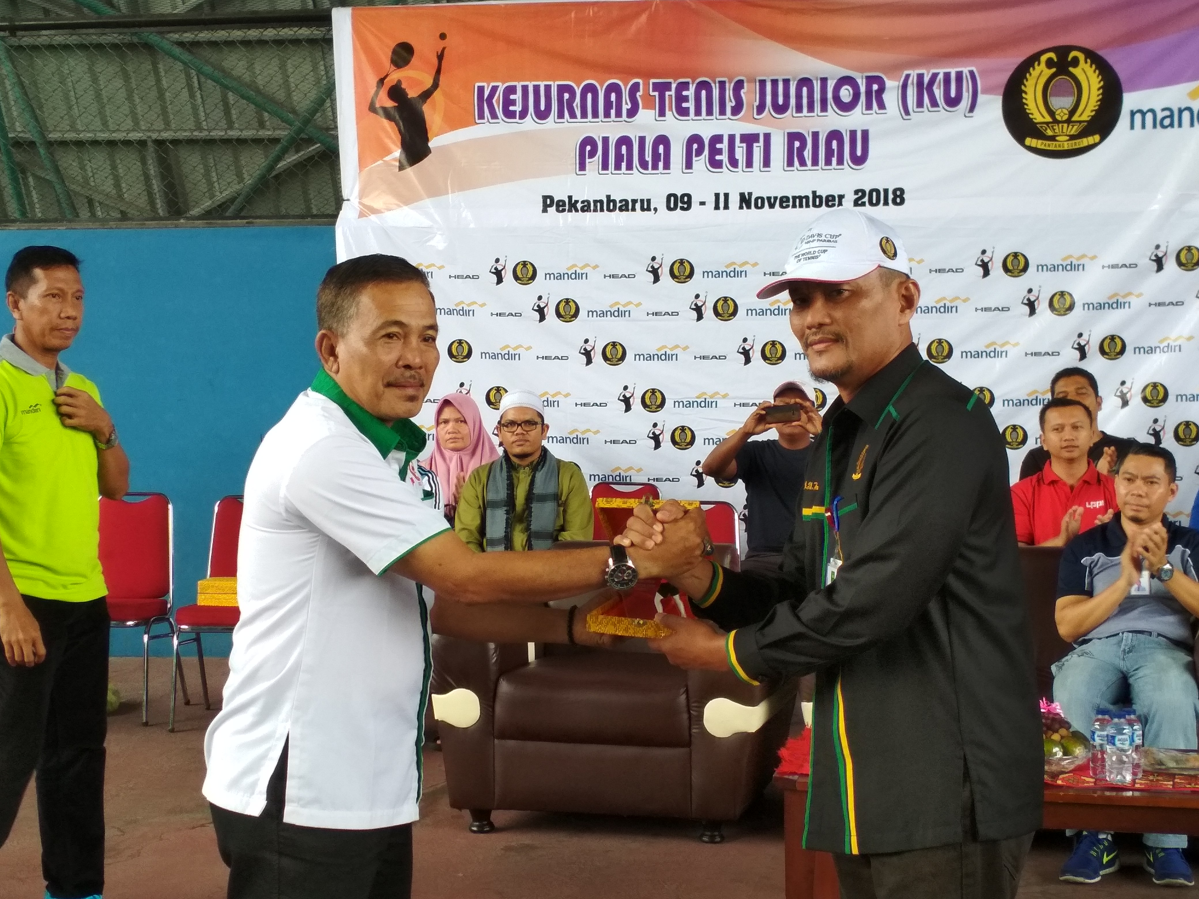 Kejurnas Tenis Lapangan Junior, Pelti Riau Harapkan Bibit Atlet Baru