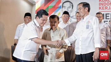 Erick Thohir Siap Mundur Bila Jokowi jadi 'Raja'