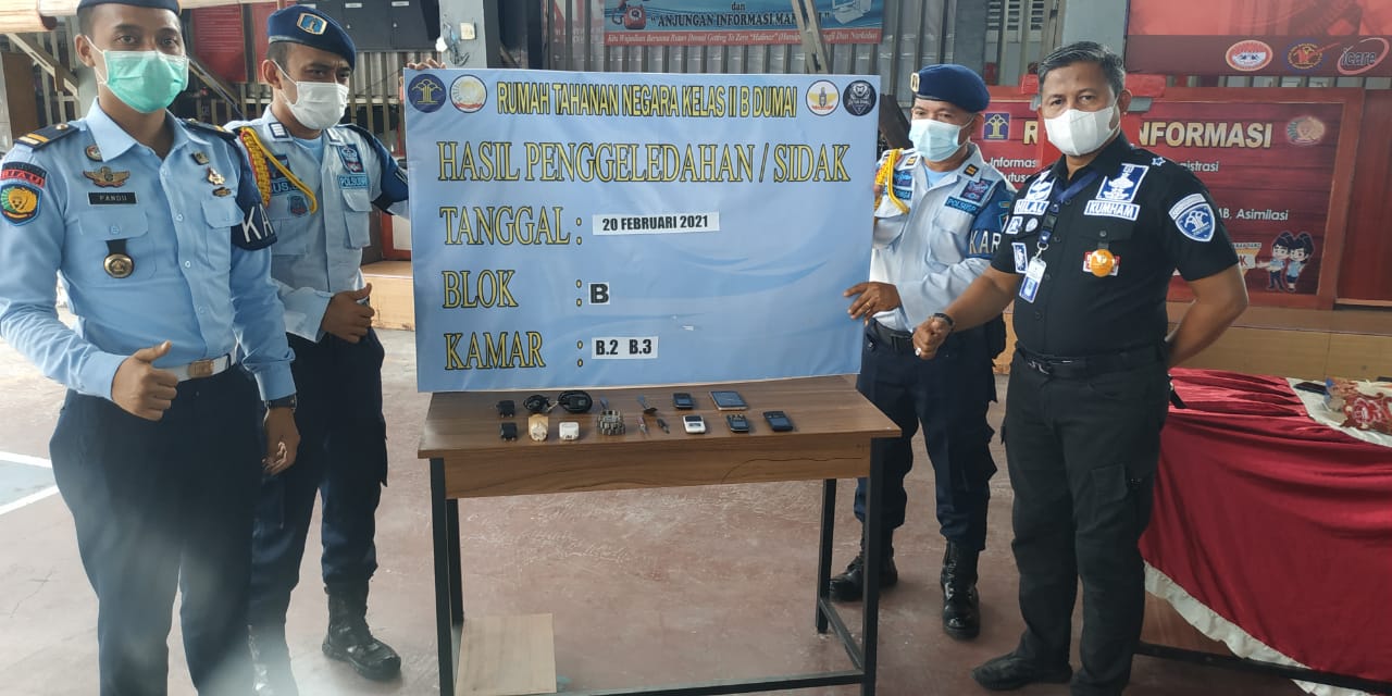 Kanwil Hukum Dan HAM Riau Tes Urine Napi Dan Pegawai Rutan Kelas llB Dumai, Pegawai Yang Terlibat Jaringan Narkoba Akan Di Hukum Berat Ke Nusakambangan